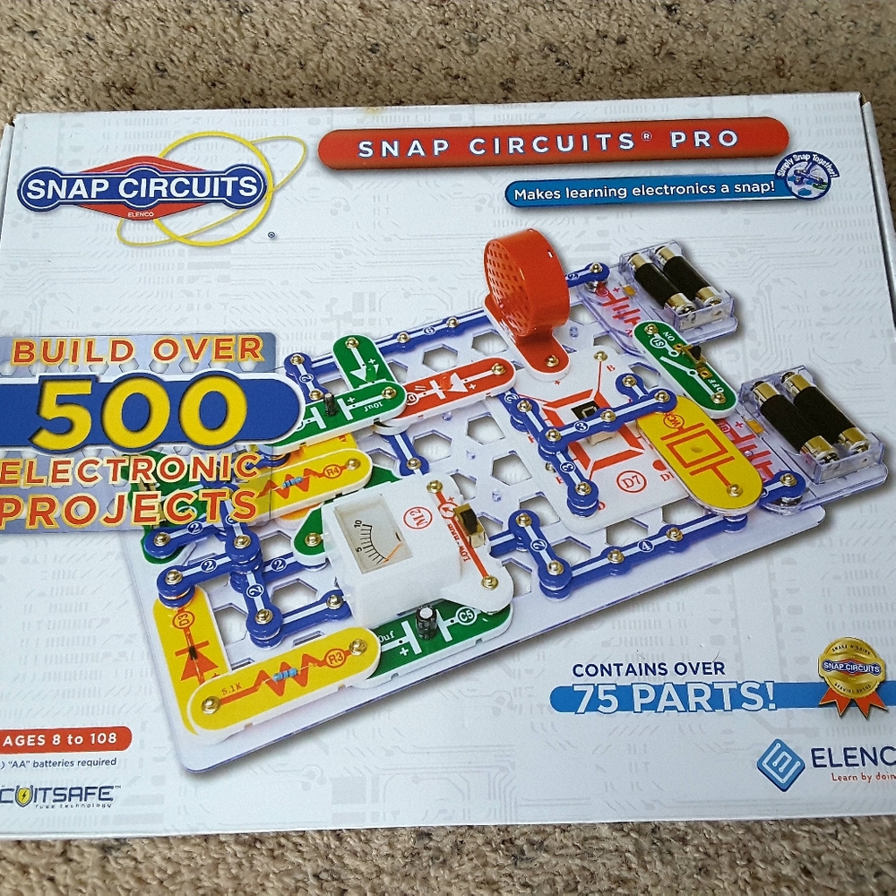 Snap Circuits Pro SC-500 Electronics Exploration Kit (Like New)